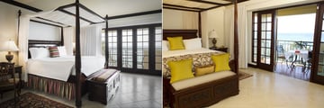 Ocean View Butler Suite and Honeymoon Haven Ocean Front Suite at The Jewel Dunn’s River Resort