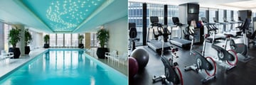 Pool and Gym at The Langham Chicago