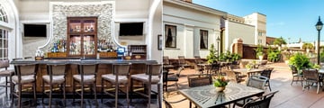 Bar and Rooftop Deck at The Mills House Wyndham Grand Hotel
