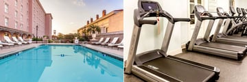 The Pool and Gym at The Mills House Wyndham Grand Hotel