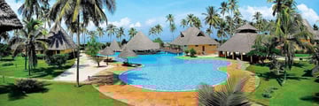 The Neptune Pwani Beach Resort & Spa, Aerial View of Resort and Pool