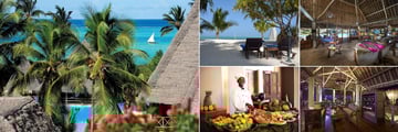 The Neptune Pwani Beach Resort & Spa, Pool and Beach Views, Beach and Sun Loungers, Gift Shop, Lounge and Buffet