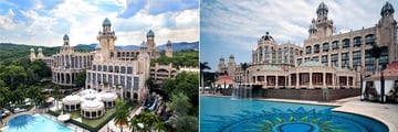The Palace of the Lost City, Exterior of Hotel and Pool