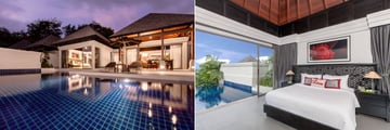 Ocean View Pool Villa and Tropical Pool Villa at The Pavilions Phuket