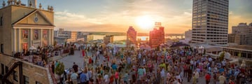 The Peabody Memphis, Rooftop Party