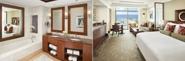 The Reef Atlantis, Studio Bathroom and Studio Bedroom