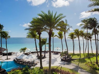 The Residence Mauritius aerial view