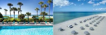 The Resort at Longboat Key Club, Pool and Beach & Sunloungers