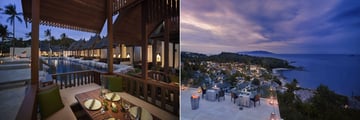 pak tai and the view dining at the peak at ritz-carlton koh samui