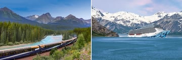 The Rocky Mountaineer & Norwegian Bliss Cruise Ship