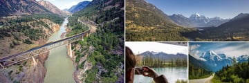 Incredible views from The Rocky Mountaineer