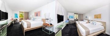 The Saguaro Scottsdale, Signature King Room and Poolside Patio Two Doubles Room