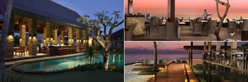 Brasserie Restaurant, Samata Beach Bar and Breeze Restaurant at The Samaya Seminyak