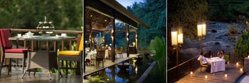 The Samaya Ubud, Coffee Service, Restaurant and Swept Away Restaurant