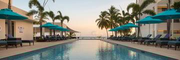 The main pool at The Sands Barbados