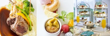 The Shore at Katathani, The Harbour Restaurant - Lamb Dish, Desserts and Romantic In-Villa Dining