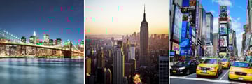 The sights of New York City