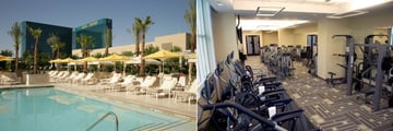 Pool and Gym at The Signature at MGM Grand