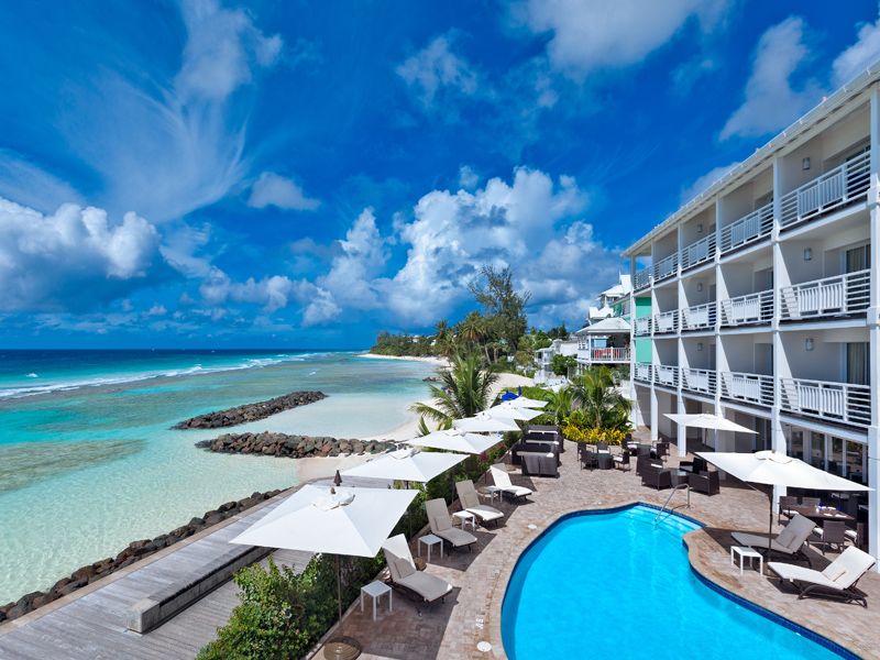 The SoCo Hotel pool deck