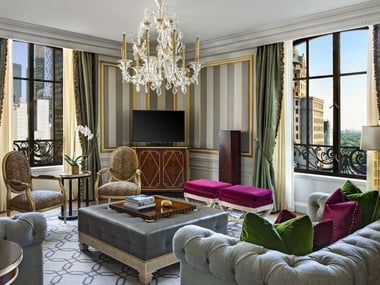 Royal Suite Living Room, The St Regis New York