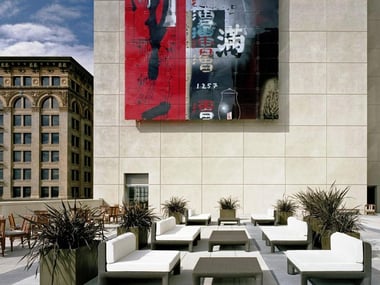 The St Regis San Francisco's Yerba Buena Outdoor Terrace