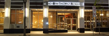 The Strathcona Hotel, Entrance