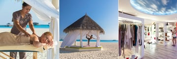 The Sun Siyam Iru Fushi, Spa Treatment, Yoga Pavilion and Boutique