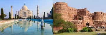 The Taj Mahal & Agra Fort, Agra
