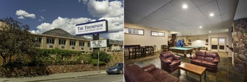 The Thompson Hotel, Kamloops, Exterior and Lounge - Games Room