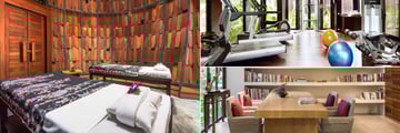 The Tubkaak Boutique Resort, L'Escape Spa Treatment Room, Gym and Library