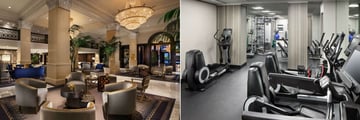 The US Grant, Lobby Seating and Fitness Centre