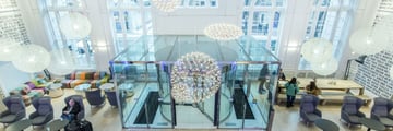 The Warwick Hotel Rittenhouse Square, Lobby from Mezzanine
