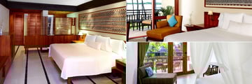 Ocean Breeze Room, Ocean Front Suite and Westin Renewel Spa Studio at The Westin Denarau Island Resort & Spa 