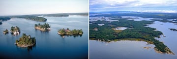 Beautiful Thousand Islands scenery