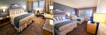Thunderbird Lodge, King Room and Standard Two Queen Beds Room - Credit to “Xanterra Travel Collection”