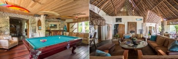 Tikehau Ninamu Resort, Snooker Table and Lounge Areas