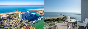 Aerial views of Tivoli Marina Vilamoura
