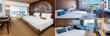 Purobeach Sea View, Superior Twin Room and Marina View Family Room at Tivoli Marina Vilamoura