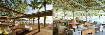 'O' restaurant & poolside bar at Ravenala Attitude