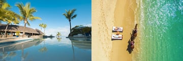 The beach and main pool at Maritim Resort & Spa