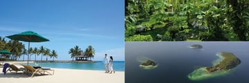 Shangri-La's Tanjung Aru Resort & Spa, beach, gardens and national park
