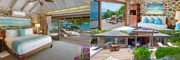 Petit St Vincent, Beach Villa