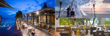 Romantic dining at Aleenta Phuket Resort & Spa