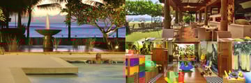 Pool, lounge area and kid's club at Grand Mirage Resort & Thalasso Spa