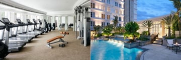 Park Hyatt Saigon gym and pool