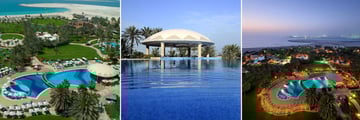 Le Royal Meridien pools