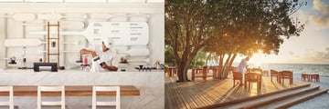 LUX South Ari Atoll, Cafe Lux and Allegria