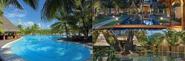 The pool and spa at Shandrani Beachcomber Resort & Spa