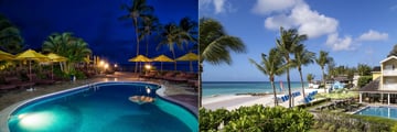 Sea Breeze Beach House pool and beach