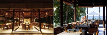 Dining at the Spa Village Resort